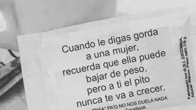 Una irónica reflexión para los hombres que se burlan de las mujeres. (Foto: Instagram)