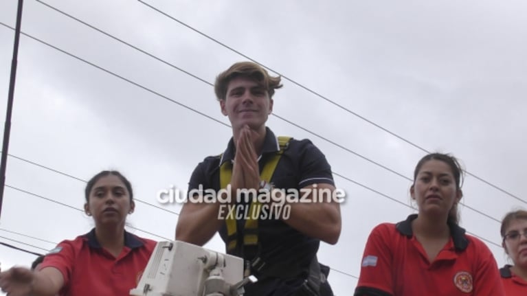 Una multitud recibió a Marcos Ginocchio en Salta: las fotos del arribo del campeón de Gran Hermano 2022