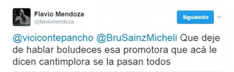 Una promotora acusó a Flavio Mendoza de tirarle el auto encima y el coreógrafo estalló (¡sin filtro!) en Twitter: "Acá le dicen cantimplora porque se la pasan todos"