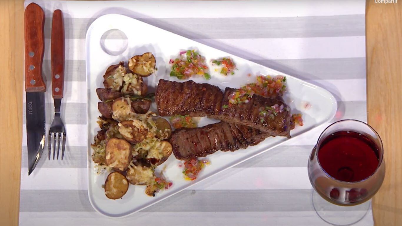 Una receta con entraña para preparar de otra manera el clásico plato de carne con papas. Foto: Cucinare.TV