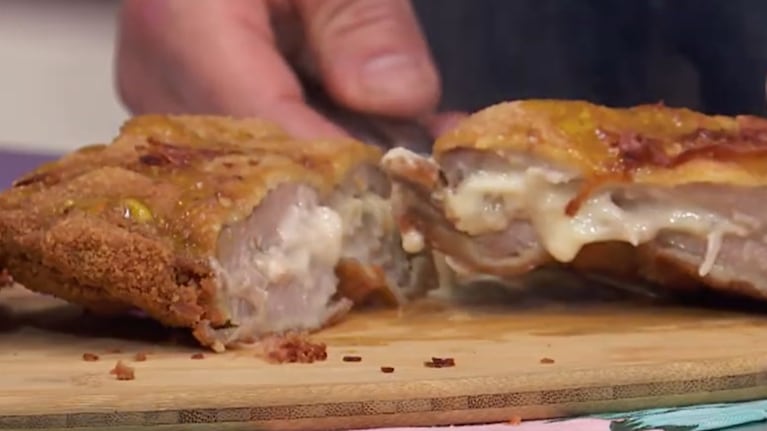 Una receta de Salva La Cocina para preparar una milanesa de cerdo que sorprende. Foto: Cucinare.TV.