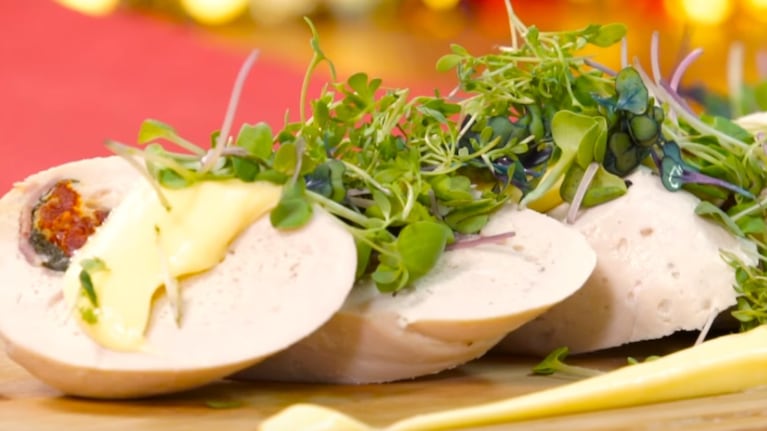 Una receta liviana y sabrosa para transformar la pechuga de pollo en un atractivo arrollado