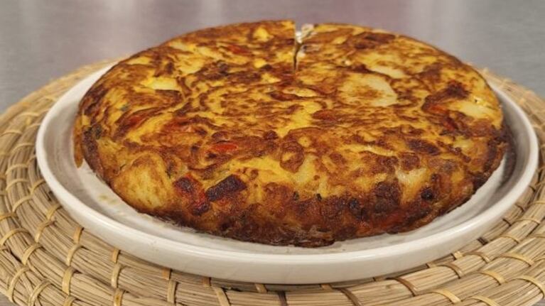 Una tortilla de papas irresistible. Foto: Cucinare.TV.