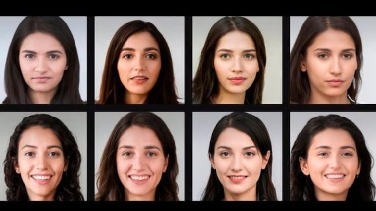 Una web genera rostros falsos parecidos al de una persona mediante IA para ayudar a proteger la identidad en línea. Foto: EP.