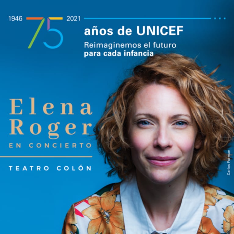 Unicef celebra su 75 aniversario junto a Elena Roger: fecha, lugar y cómo conseguir las entradas