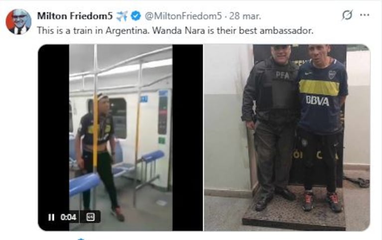 Uno de los tweets que generó el posteo del usuario japonés (Foto: X/ @MiltonFriedom5)