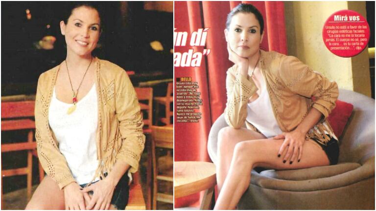 Ursula Vargués habló de sus deseos de ser madre (Fotos: revista Paparazzi)