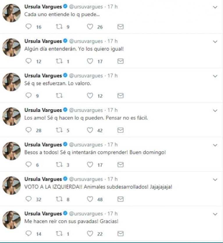 Ursula Vargues, polémicos tweets sobre la comunidad judía: repudio en las redes sociales y su descargo en TV