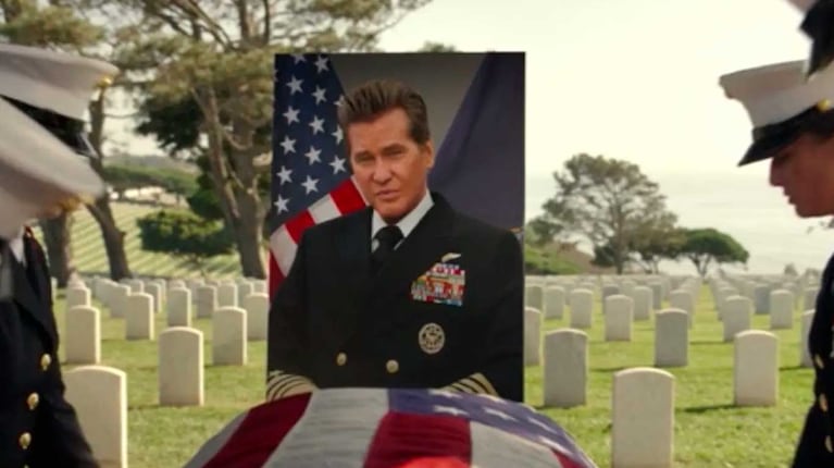 Val Kilmer en Top Gun: Maverick (Foto: web)