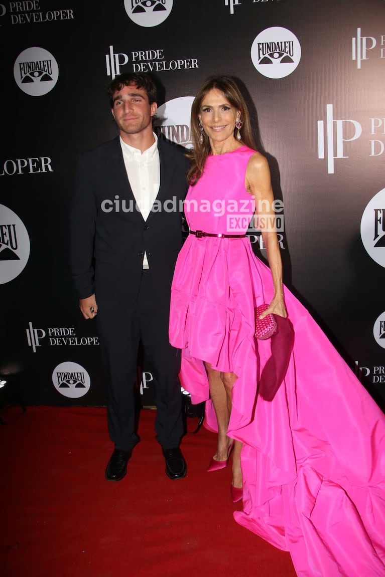 Valentín Giordano y Rossella della Giovampaola (Foto: Movilpress)