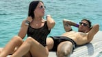 Valentina Cervantes y Enzo Fernández.