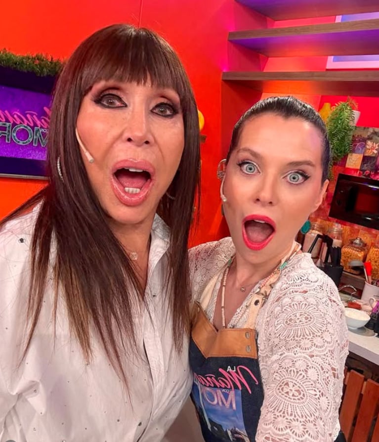Valentina Salezzi con Moria Casán (Fotos: Instagram @valentinasalezzi)