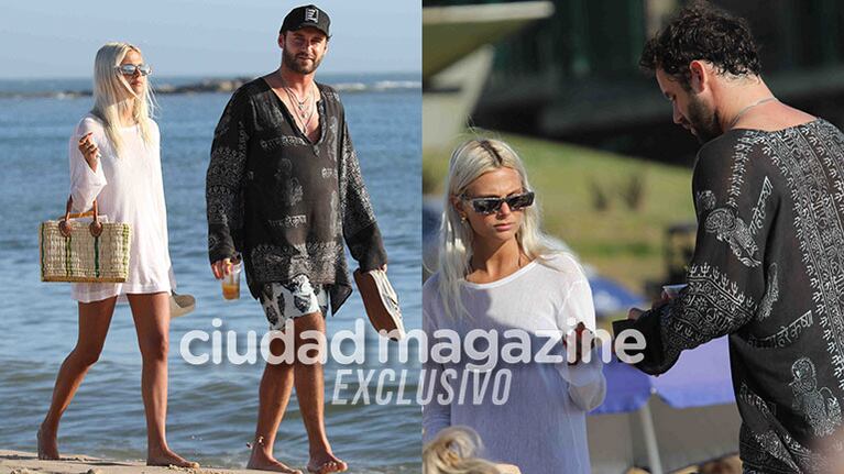 Valentina Zenere, enamorada en Punta del Este (Fotos: GM Press).