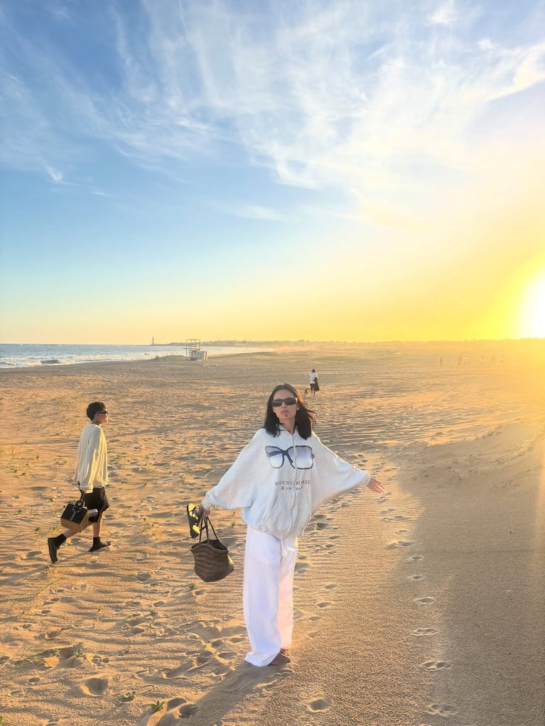 Valentina Zenere mostró fotos íntimas de sus vacaciones con Sebastián Ortega | Créditos: Instagram @valentinazenere