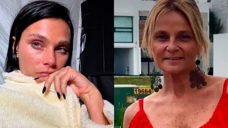 Valentina Zenere y Nathalia Andrade . (Fotos: Instagram @valentinazenere y Facebook Nathalia Andrade)