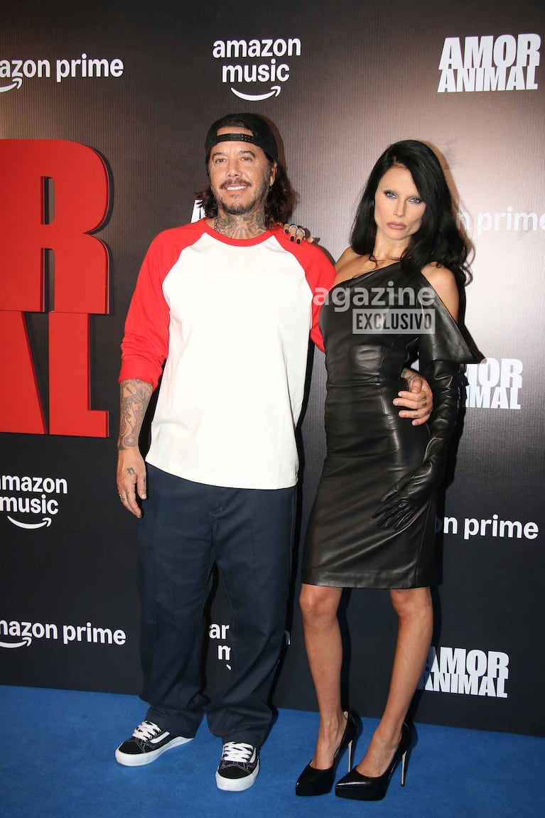 Valentina Zenere y Sebastián Ortega estrenaron Amor Animal (Foto: Movilpress).