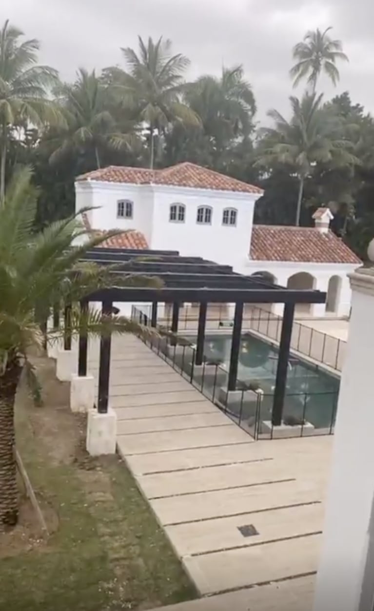 Valentino, el hijo de Ricky Martin, mostró cómo es la mansión familiar en Puerto Rico