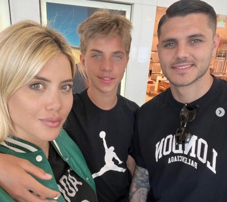 Valentino, el hijo de Wanda Nara y Maxi López, se hizo un radical cambio de look