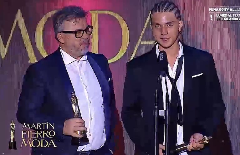 Valentino López se emocionó al recibir un premio para Wanda Nara: “Sos muy importante en mi vida”
