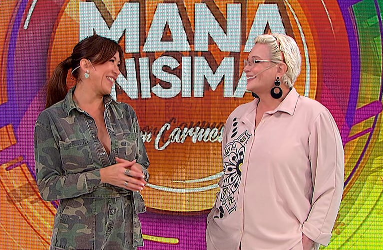 Valeria Archimó contó que está “muy enamorada” y Carmen Barbieri le retrucó con una pregunta súper íntima