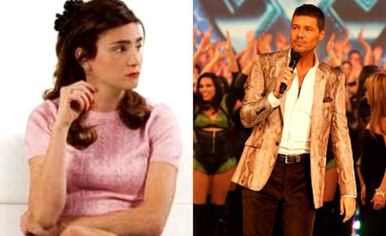 Valeria Bertuccelli, contra ShowMatch. (Fotos: Un novio para mi mujer e Ideas del Sur)