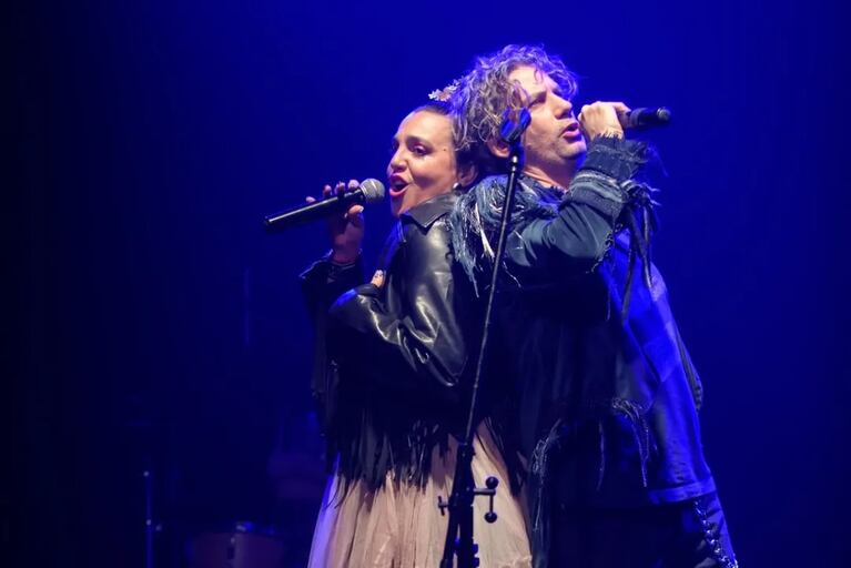 Valeria Donati y Gabriel Wisznia de los Raviolis. (Foto: @valeria_ines_donati)