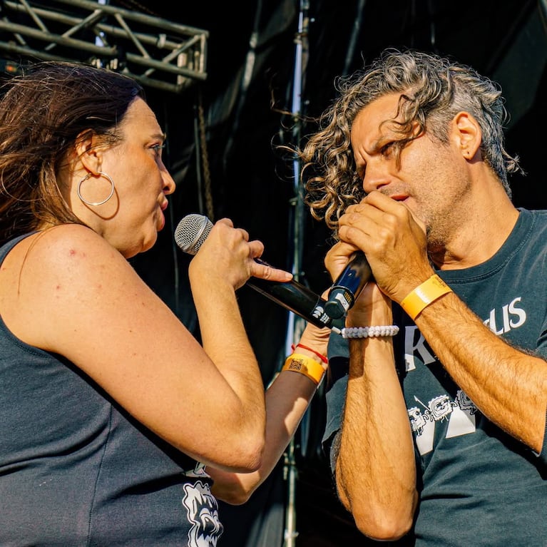 Valeria Donati y Gabriel Wisznia. (Foto: @valeria_ines_donati)