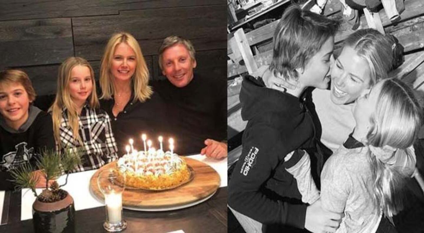 Valeria festejó su cumpleaños en Italia junto a su familia.