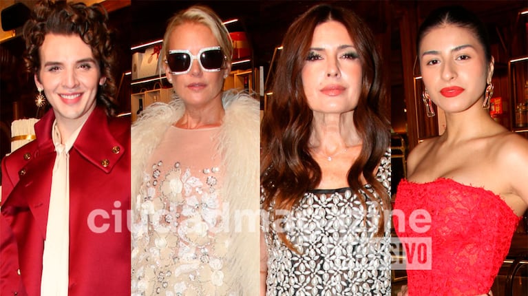 Valeria Mazza, Anabel Sánchez e Isabel Macedo en el desfile de Jorge Rey (Fotos: Movilpress).