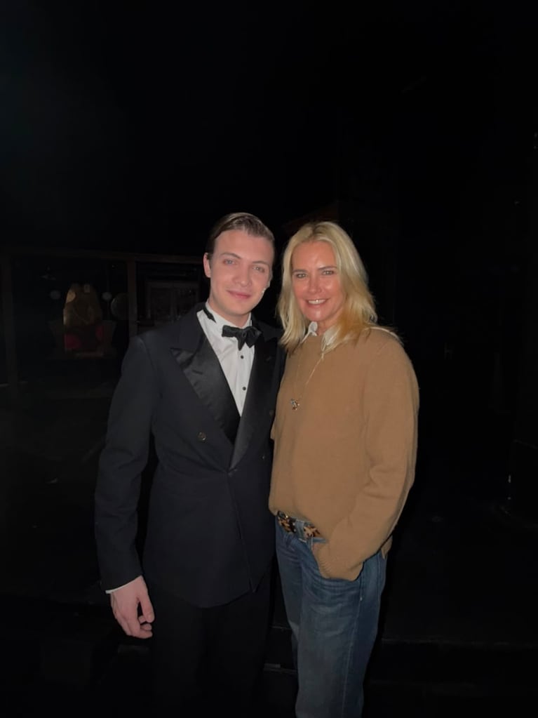 Valeria Mazza con Lucas Jerson