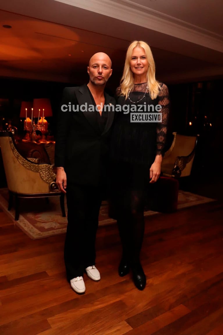 Valeria Mazza en el cumpleaños de Gaby Álvarez (Foto: RS Fotos).