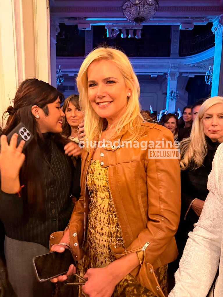 Valeria Mazza en el desfile de Benito Fernández en el Argentina Fashion Week (Foto: Ciudad Magazine).