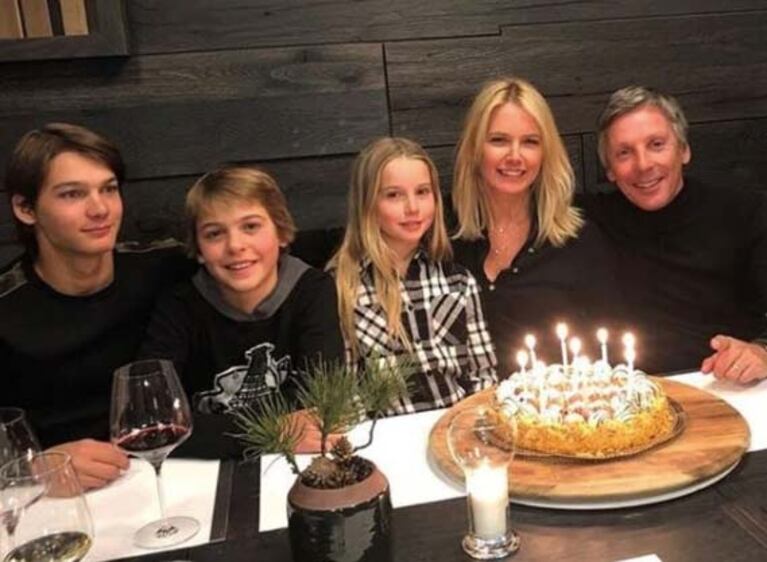 Valeria Mazza festejó sus 47 años en Italia: celebración vip en una montaña a 2200 metros de altura