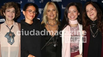 Valeria Mazza, Maia Reficco, Albana Fuentes y más famosos dijeron presente en el estreno de Los Ojos del Perro Siberiano (Fotos: Movilpress)