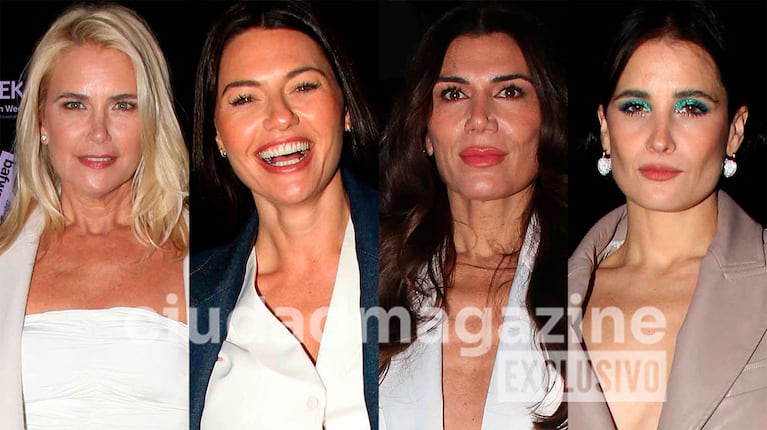 Valeria Mazza, Sofía Jujuy Jiménez, Flor de la Ve y Flor Torrente en el BAFWEEK (Fotos: Movilpress).