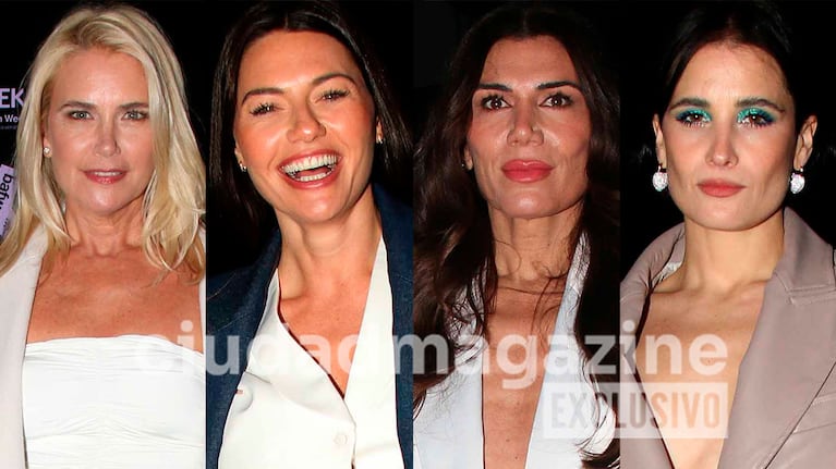 Valeria Mazza, Sofía Jujuy Jiménez, Flor de la Ve y Flor Torrente en el BAFWEEK (Fotos: Movilpress).