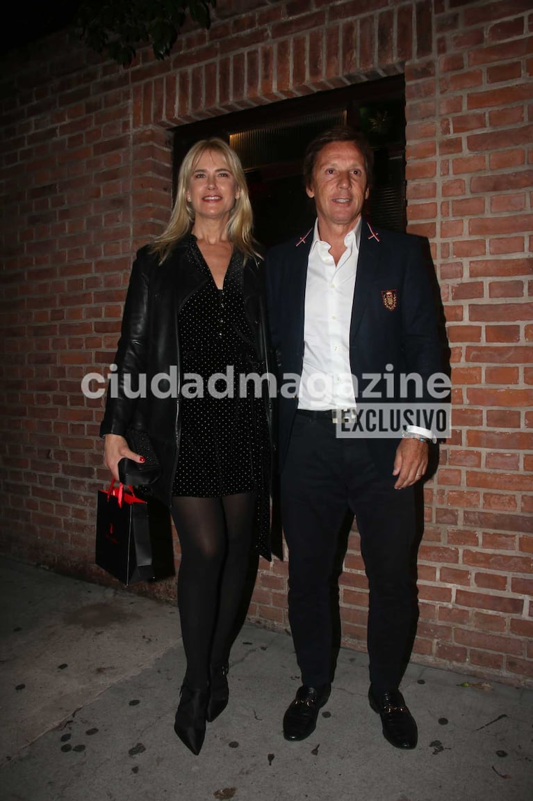 Valeria Mazza y Alejandro Gravier (Foto: Movilpress)