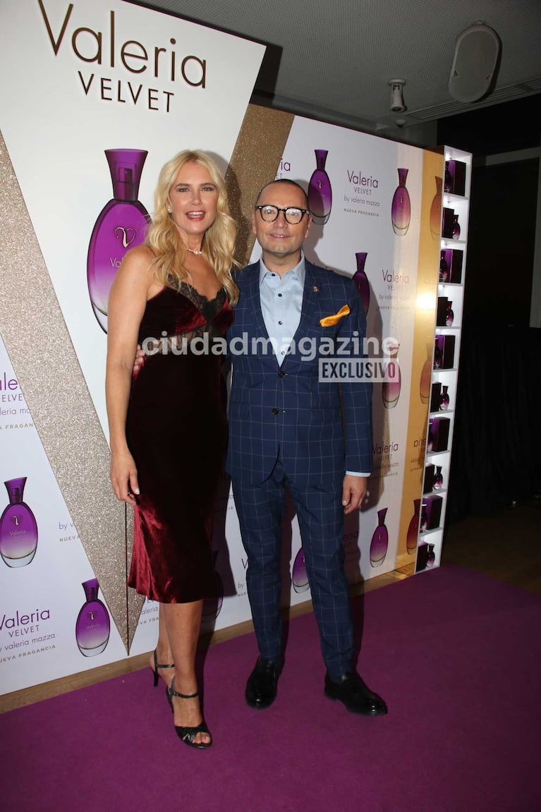 Valeria Mazza y Fabián Medina Flores (Foto: Movilpress)