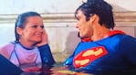 Valerie Perrine junto a Christopher Reeve en Superan (Foto: Instagram @amdocfilmfest)
