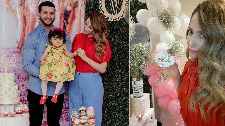 Vanesa Carbone y Lucho González le festejaron el primer cumpleaños a Malú. (Fotos: Valeria Denise Schabas y Javier Garnero)