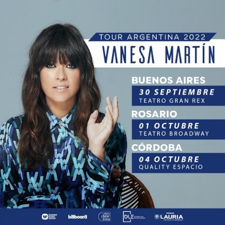 Vanesa Martín en Argentina: fechas y cómo comprar las entradas en Buenos Aires, Rosario y Córdoba