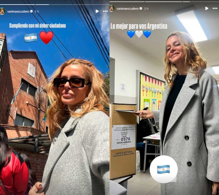 Vanina Escudero en el cuarto oscuro (Fotos: Instagram)