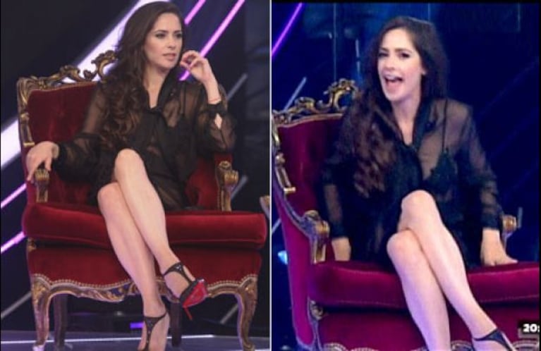 Vannucci y su sillón, eje de una gran polémica. (Fotos: América y captura TV)