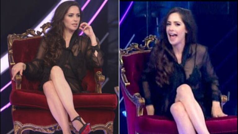 Vannucci y su sillón, eje de una gran polémica. (Fotos: América y captura TV)