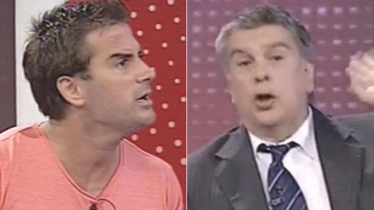 Ventura y Camani, en Intrusos. (Foto: captura)