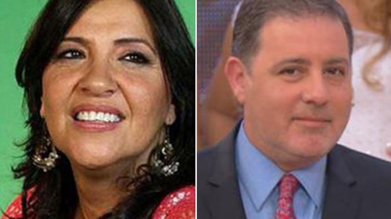 Vernaci se enojó porque le dieron su camarín a Fabián Doman. (Fotos: Web y Captura TV)