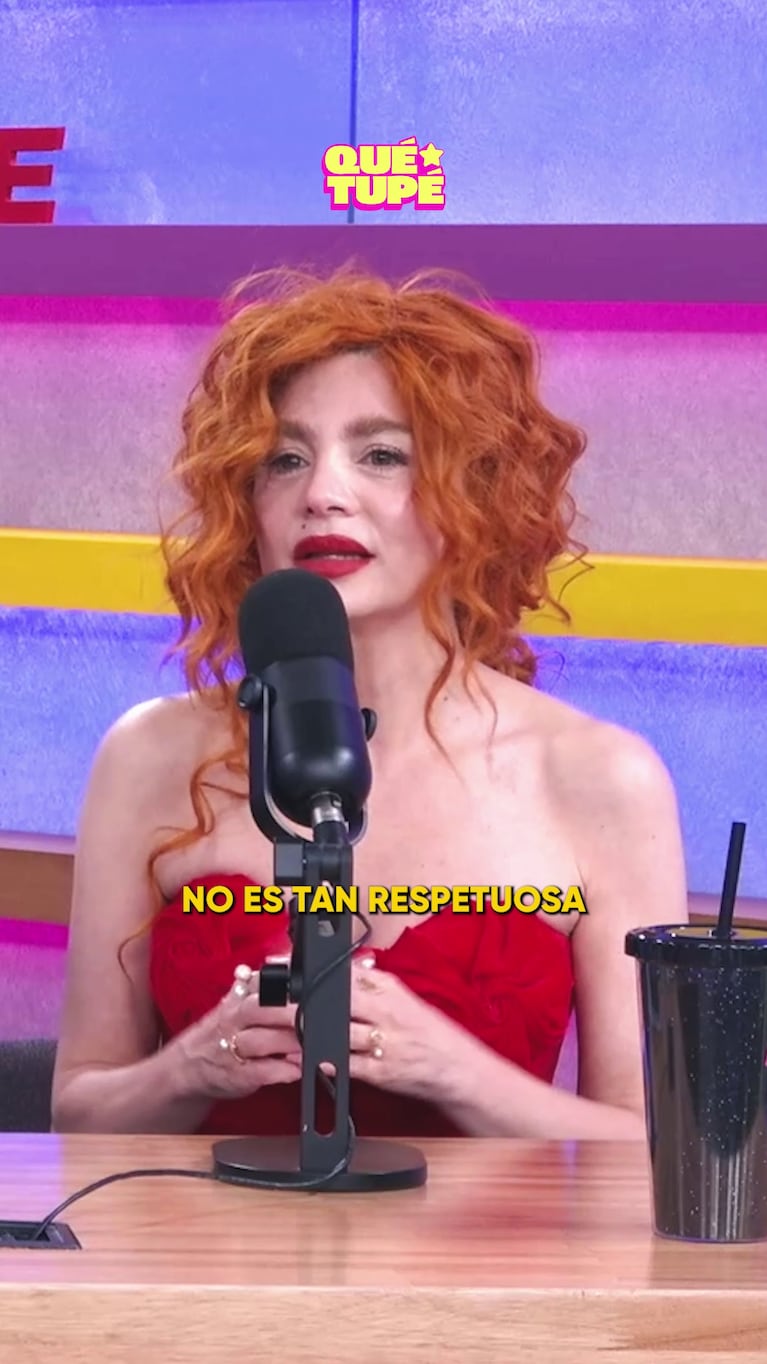 Vero de la Canal en el programa de streaming Qué Tupé (Foto: captura de PRENDE).