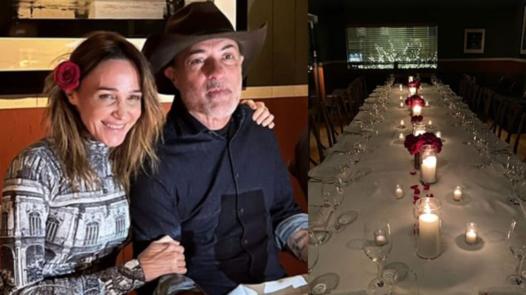Vero Lozano festejó su aniversario con Corcho Rodríguez en una noche súper romántica.