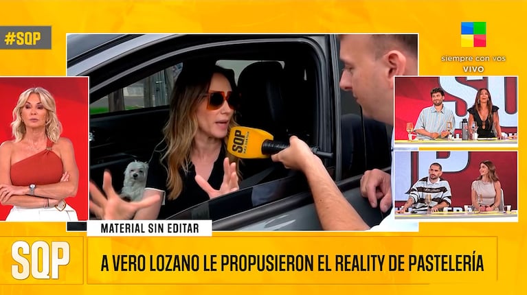 Vero Lozano, ¿la nueva conductora de Bake Off? (Captura de América TV)