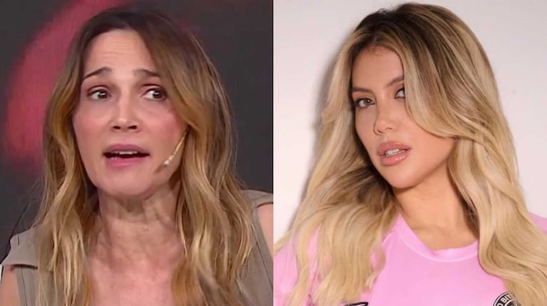Vero Lozano y Wanda Nara (Fotos: Instagram @wanda_nara y captura Telefe)